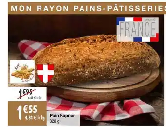 Migros Pain kapnor offre