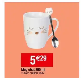 Migros Mug chat 350ml offre