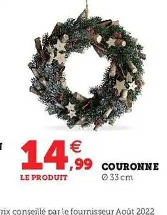 Super U Couronne offre