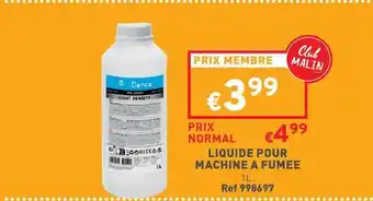 Trafic Liquide pour machine à fumée offre