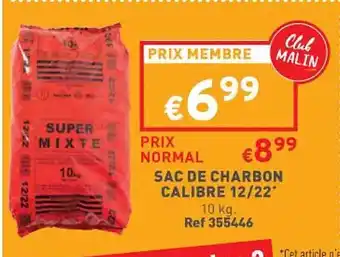 Trafic Sac de charbon calibre 12 22 offre