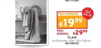 Trafic Plaid offre