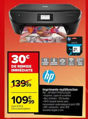 Carrefour Imprimante multifonction hp offre