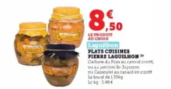 Hyper U Plats cuisinés pierre laguilhon offre