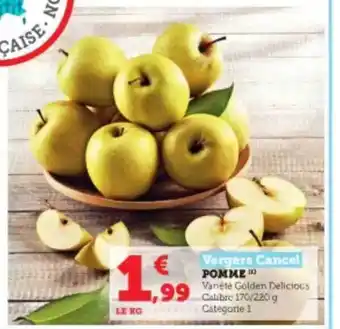 Hyper U Pomme vergers cancel offre