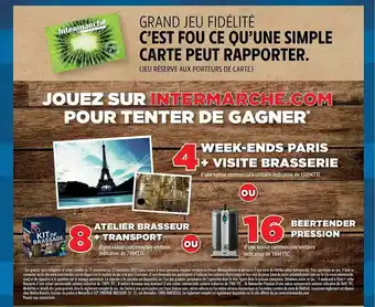 Intermarché Grand jeu fidélité offre