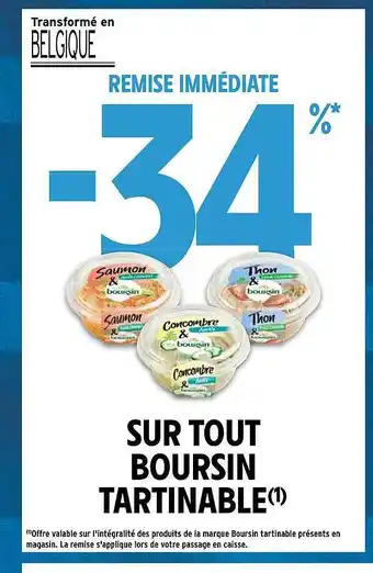 Intermarché Boursin offre