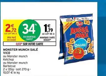 Monster munch salé vico