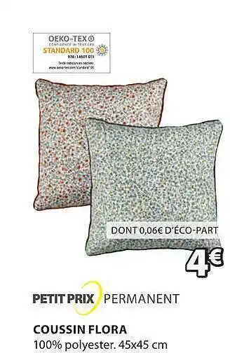 JYSK Coussin flora offre