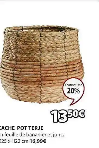 JYSK Cache-pot terje offre