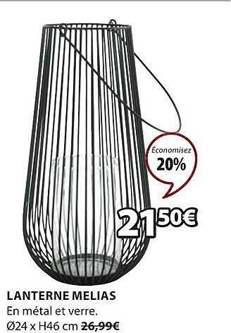 JYSK Lanterne melias offre