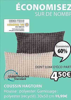 JYSK Coussin hagtorn offre