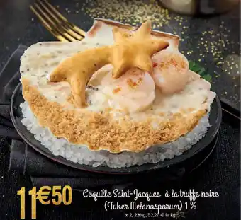 Migros Coquille saint-jacques à la truffe noire offre