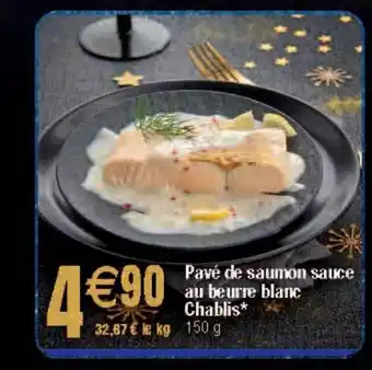 Migros Pavé de saumon sauce au beurre blanc chablis offre