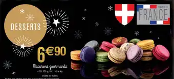 Macarons gourmand