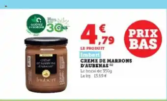 Crème de marrons d'aubenas imbert