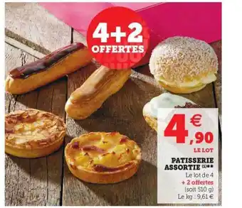Super U Pâtisserie Assortie offre
