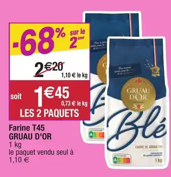 Migros Farine T45 Gruau D'Or offre