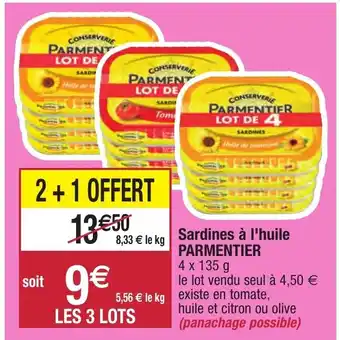 Migros Sardines à l'Huile offre