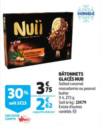 Bùtonnets glacés NUII