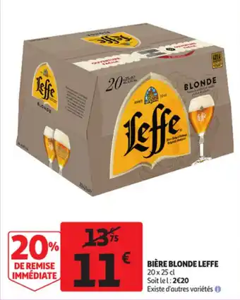 Auchan Direct Bière blonde LEFFE offre