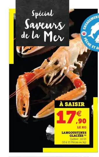 U Express Langoustines Glacées offre