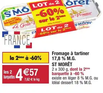 Migros Fromage à Tartiner offre