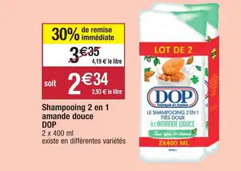 Migros Shampooing 2 En 1 Amande Douce offre