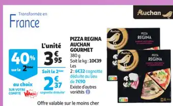 Auchan Direct Pizza Regina Auchan Gourmet offre