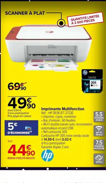 Carrefour Market Imprimante Multifoction offre