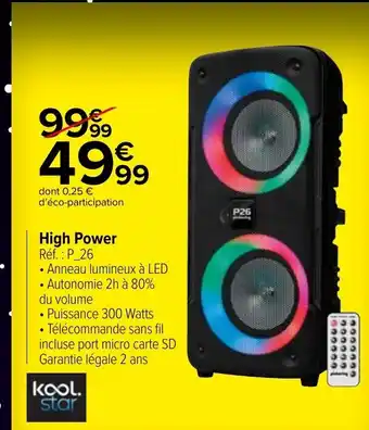 Carrefour Market High Power offre