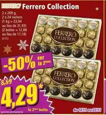 Norma Ferrero collection ferrero offre