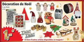Norma Décoration de noël offre