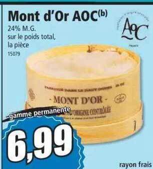 Mont d'or aoc