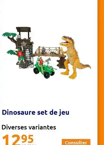 Action Dinosaure set de jeu offre