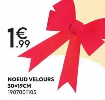 Maxi Bazar Nœud velours offre