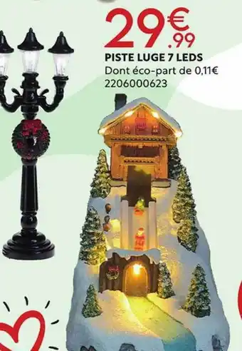 Maxi Bazar Piste luge 7 leds offre