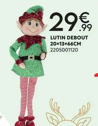 Maxi Bazar Lutin debout offre