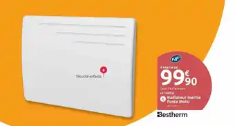Radiateur inertie fonte motu bestherm