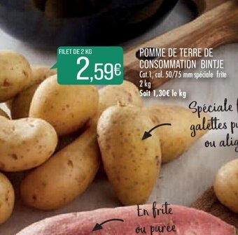 Match Pomme de Terre de Consommation offre