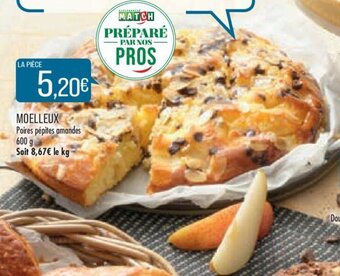 Match Moelleux offre