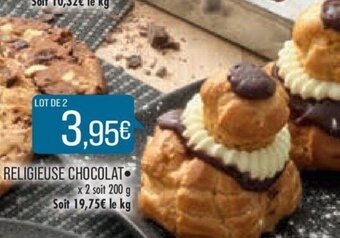 Match Religieuse Chocolat offre