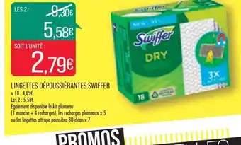 Match Lingettes Dépoussiérantes Swiffer offre