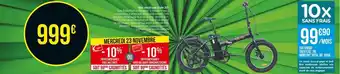 Géant Casino Vélo électrique pliant 20’’ offre