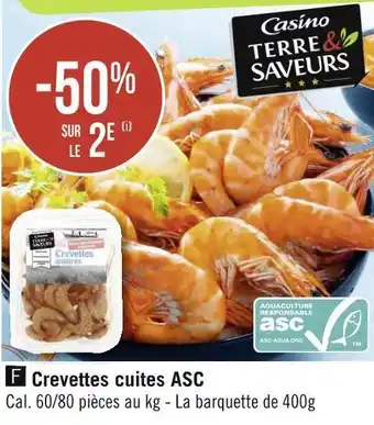 Crevettes cuites asc