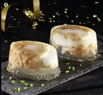 Géant Casino Aspic oeuf poché saumon x2 offre