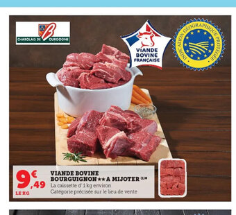 U Express Viande Bovine Bourguignon A Mijoter offre