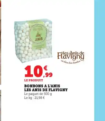 U Express Bonbons A L'Anis Les Anis Les Anis De Flavigny offre