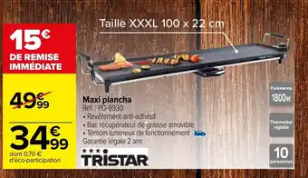 Carrefour Maxi plancha offre