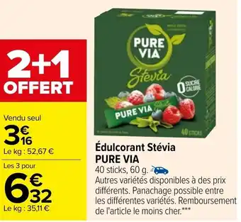 Ădulcorant stĂ©via PURE VIA